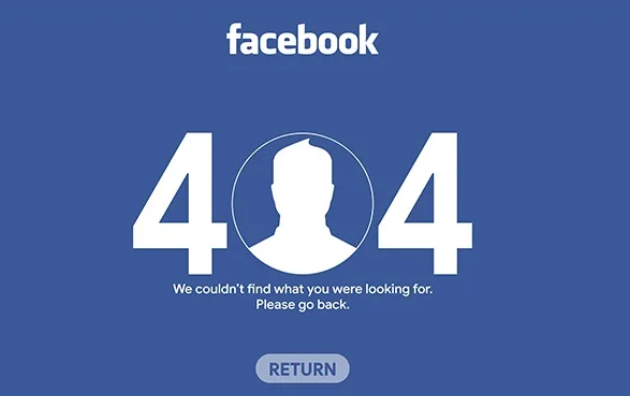 Facebook error